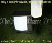 salt water vs vintage 19 inch color Tv from color climax tumbex