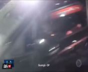 VIDEO: Robinho arrested, heads to prison in black police car from @car