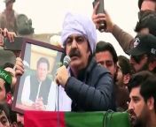 Ali Amin Gandapur Aggressively Speech at PTI Protest