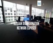 A report from French authorities outlined a Russian disinformation network including at least 193 sites.