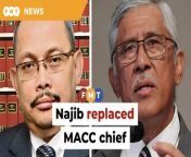 The agency’s investigating officer Nur Aida Arifin says this was done to protect the then prime minister and finance minister from investigation and prosecution.&#60;br/&#62;&#60;br/&#62;Read More: https://www.freemalaysiatoday.com/category/nation/2024/02/13/najib-replaced-macc-chief-to-stop-src-1mdb-probes-says-witness/ &#60;br/&#62;&#60;br/&#62;Laporan Lanjut: https://www.freemalaysiatoday.com/category/bahasa/tempatan/2024/02/13/najib-lantik-kp-sprm-baharu-untuk-henti-siasatan-src-1mdb-kata-saksi/&#60;br/&#62;&#60;br/&#62;Free Malaysia Today is an independent, bi-lingual news portal with a focus on Malaysian current affairs.&#60;br/&#62;&#60;br/&#62;Subscribe to our channel - http://bit.ly/2Qo08ry&#60;br/&#62;------------------------------------------------------------------------------------------------------------------------------------------------------&#60;br/&#62;Check us out at https://www.freemalaysiatoday.com&#60;br/&#62;Follow FMT on Facebook: http://bit.ly/2Rn6xEV&#60;br/&#62;Follow FMT on Dailymotion: https://bit.ly/2WGITHM&#60;br/&#62;Follow FMT on Twitter: http://bit.ly/2OCwH8a &#60;br/&#62;Follow FMT on Instagram: https://bit.ly/2OKJbc6&#60;br/&#62;Follow FMT on TikTok : https://bit.ly/3cpbWKK&#60;br/&#62;Follow FMT Telegram - https://bit.ly/2VUfOrv&#60;br/&#62;Follow FMT LinkedIn - https://bit.ly/3B1e8lN&#60;br/&#62;Follow FMT Lifestyle on Instagram: https://bit.ly/39dBDbe&#60;br/&#62;------------------------------------------------------------------------------------------------------------------------------------------------------&#60;br/&#62;Download FMT News App:&#60;br/&#62;Google Play – http://bit.ly/2YSuV46&#60;br/&#62;App Store – https://apple.co/2HNH7gZ&#60;br/&#62;Huawei AppGallery - https://bit.ly/2D2OpNP&#60;br/&#62;&#60;br/&#62;#FMTNews #Najib #Replaced #MACCChief #StopProbing #SRCInternational #1MDB