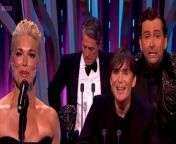 Cringe, tears and jokes: All the best moments from Baftas 2024Source: EE BAFTA Film Awards 2024, BBC