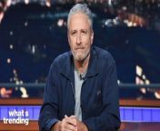 Jon Stewart got emotional on The Daily Show last night, as he gave one of his best friends a proper goodbye.