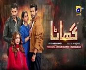 #Ghaata #AdeelChaudhry #MominaIqbal&#60;br/&#62;Thanks for watching Har Pal Geo. Please click here https://bit.ly/3rCBCYN to Subscribe and hit the bell icon to enjoy Top Pakistani Dramas and satisfy all your entertainment needs. Do you know Har Pal Geo is now available in the US? Share the News. Spread the word.&#60;br/&#62;&#60;br/&#62;Ghaata Episode 53 [Eng Sub] - Adeel Chaudhry - Momina Iqbal - Mirza Zain Baig - 28th February 2024 - Har Pal Geo&#60;br/&#62;&#60;br/&#62;Hamza and Rania are deeply in love, a fact known to the entire family. Yet, unbeknownst to them, their cousins Danish and Sana secretly harbor affection for the couple.&#60;br/&#62;A tragic event turns Rania’s life upside down and has major consequences for her relationship with Hamza. Danish and Sana, motivated by their hidden malice, use the event to their advantage.&#60;br/&#62;As the aftermath unfolds, the four cousins experience the hardships of love, betrayal, and suffering. Boundaries are crossed, and each of them battles personal demons in their pursuit of love.&#60;br/&#62;Will Rania and Hamza manage to be together? Can Rania overcome the haunting consequences of the event, or will it define her life? Will Hamza stand by Rania during the most testing time of her life? And will Danish and Sana confess their feelings to Rania and Hamza, respectively?&#60;br/&#62;&#60;br/&#62;7th Sky Entertainment Presentation&#60;br/&#62;Producers: Abdullah Kadwani &amp; Asad Qureshi&#60;br/&#62;Director: Asad Jabal&#60;br/&#62;Writer: Abida Manzoor Ahmed&#60;br/&#62;&#60;br/&#62;Cast:&#60;br/&#62;Adeel Chaudhry as Hamza&#60;br/&#62;Momina Iqbal as Raniya&#60;br/&#62;Mirza Zain Baig as Danish &#60;br/&#62;Suqaynah Khan as Sana &#60;br/&#62;Usmaan Peerzada as Nihal&#60;br/&#62;Sajida Syed as Khala Bi&#60;br/&#62;Seemi Pashah as Naila Begum&#60;br/&#62;Munazzah Arif as Sajida&#60;br/&#62;Sadaf Aashan as Nawab Bibi &#60;br/&#62;Mohsin Gillani as Danial &#60;br/&#62;Rashid Farooqui as Rashid&#60;br/&#62;&#60;br/&#62;#Ghaata&#60;br/&#62;#AdeelChaudhry&#60;br/&#62;#MominaIqbal&#60;br/&#62;#MirzaZainBaig