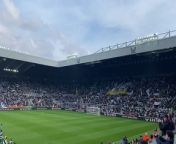 Newcastle United Women walkout against Portsmouth at St James’ Park from deno james