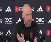 Manchester United boss Erik Ten Hag on Jim Ratcliffe&#39;s comments and making Utd great again ahead of Fulham