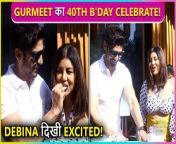 Gurmeet Choudhary Celebrates His 40th Birthday With Wife Debina Bonnerjee