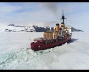 US Military News - Coast Guard Cutter Polar Star (WAGB 10) breaks a channel through the fast ice for Operation Deep Freeze 2024 in McMurdo Sound, Jan 6, 2024. &#60;br/&#62;&#60;br/&#62;Operation Deep Freeze is a joint service, inter-agency support operation for the National Science Foundation, which manages the United States Antarctic Program. #usa #Science #USNews&#60;br/&#62;&#60;br/&#62;&#92;