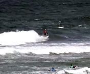 Men&#39;s winner Jarvis Earle competing at the Surfest Pro Junior on Sunday. Footage by Jack Antcliff, Surfest