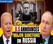 In a significant development, President Joe Biden announced today that the United States will unveil a substantial package of sanctions against Russia on Friday. These sanctions are in response to the recent death of Russian opposition leader Alexei Navalny and the ongoing conflict in Ukraine. &#60;br/&#62; &#60;br/&#62;#USSanctions #AlexeiNavalny #Russia #VladimirPutin #Navalny #Putin #alexeinavalnydocumentaryinenglish #alexeinavalnylastinterview #alexeinavalnyreaction #alexeinavalnystory #alexeinavalnymissing&#60;br/&#62;~PR.151~PR.282~