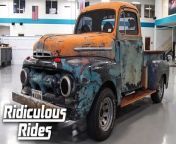 A FORMER race car driver has built a one-of-a-kind vehicle never before seen on the roads - a 1952 Ford pick-up truck that drives BACKWARDS. Davey Hamilton, from Indianapolis, was struggling to find the truck of his dreams. But having been inspired by his friend in Maine, another former driver who owned a truck, Davey decided to take things one step further. But to build his backwards truck, Davey had to first find a truck with a big back window that could act as a windscreen. Davey told R.Rides: “A lot of the older trucks have really small back windows; they don’t have the wide ones. I couldn’t find a truck with a big back window. I happened to find this truck three miles from my father’s house and knew I had to get it.” The truck had its original body, frames and pedals. “We had put the lights on obviously, going the wrong direction. I didn&#39;t know what to do for bed cover. So, we figured to keep the rustic look.” Davey had to do a lot of work for the truck to work just right. “We had to cut a hole between the bed of the truck and the cab of the truck for your feet to go in. And so that had to be sealed up so there&#39;s no water getting inside the truck.” With the seats in and doors on, the truck still had a little to go before making its road debut. The windshield wipers got installed to make it safe, so the truck had everything that’s required to get going. “It looks like it&#39;s supposed to go forward. And so, it took some time and to get everything levelled out and make sure that was mounted properly.” And Davey loves his creation for lots of reasons. “Number one, it’s an attention getter. Number two, it&#39;s definitely a fan favourite, number three, it was a lot of work. There&#39;s new people that see it every time we take it out and it&#39;s definitely a crowd getter.”