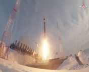 A Soyuz rocket launched the Kosmos 2575 military satellite from the Plesetsk Cosmodrome. The satellite was launched for the Russian Air and Space Forces. &#60;br/&#62;&#60;br/&#62;Credit: Russian Ministry of Defense &#124; edited by Space.com &#60;br/&#62;Music: Black Bullet by Deskant / courtesy of Epidemic Sound