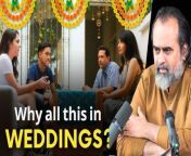 &#60;br/&#62;Video Information: 25.01.23, IIT-Ropar, Greater Noida &#60;br/&#62;&#60;br/&#62;Context:&#60;br/&#62;~ Big Fat Indian Wedding &#60;br/&#62;~ Why is India crazy about weddings?&#60;br/&#62;~ Wedding is a celebration of a subjugated consciousness.&#60;br/&#62;~ What is a wedding celebrating? &#60;br/&#62;~ Why is marriage such a big deal?&#60;br/&#62;~ Why do Indian parents force for marriage?&#60;br/&#62;~ What deserves to be celebrated? &#60;br/&#62;&#60;br/&#62;Music Credits: Milind Date &#60;br/&#62;~~~~~&#60;br/&#62;&#60;br/&#62;#acharyaprashant #bigfatindianwedding #mariage #spirituality