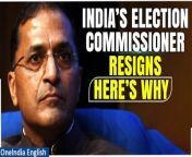 Election Commissioner Arun Goel&#39;s unexpected resignation ahead of the Lok Sabha polls leaves the Election Commission with only Chief Election Commissioner Rajiv Kumar. Speculation abounds over the impact on the election schedule. While Goel cited personal reasons for his departure, concerns arise about the Commission&#39;s functioning amid a vacancy.&#60;br/&#62; &#60;br/&#62;#ElectionCommissioner #ArunGoel #RajivKumar #LokSabhaelections #PMModi #Congress #Indianews #ECI #Oneindia #Oneindianews &#60;br/&#62;~HT.99~PR.152~ED.101~