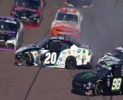 Sam Mayer and John Hunter Nemechek were just some of the major names involved in a Lap 144 wreck on a Final Stage restart at Phoenix Raceway.