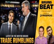 Bruins Beat w/ Evan Marinofsky Ep. 419&#60;br/&#62;&#60;br/&#62;Evan Marinofsky is joined by Conor Ryan as they try to decipher the moves the Bruins could make at the trade deadline this week as rumors pick some steam, and expectations for this team change. Evan and Conor look through potential trade packages and give their thoughts ont he most likely outcomes of this busy week in the NHL.&#60;br/&#62;&#60;br/&#62;&#60;br/&#62;&#60;br/&#62;Topics: &#60;br/&#62;&#60;br/&#62;- Could Linus Ullmark go to the Devils? &#60;br/&#62;&#60;br/&#62;- What would a trade package look like? &#60;br/&#62;&#60;br/&#62;- Extending Jeremy Swayman &#60;br/&#62;&#60;br/&#62;- Bruins options for the deadline &#60;br/&#62;&#60;br/&#62;- The latest on Noah Hanifin &#60;br/&#62;&#60;br/&#62;- What could change before Friday?&#60;br/&#62;&#60;br/&#62;&#60;br/&#62;&#60;br/&#62;This episode is brought to you by PrizePicks! Get in on the excitement with PrizePicks, America’s No. 1 Fantasy Sports App, where you can turn your hoops knowledge into serious cash. Download the app today and use code CLNS for a first deposit match up to &#36;100! Pick more. Pick less. It’s that Easy! Football season may be over, but the action on the floor is heating up. Whether it’s Tournament Season or the fight for playoff homecourt, there’s no shortage of high stakes basketball moments this time of year. Quick withdrawals, easy gameplay and an enormous selection of players and stat types are what make PrizePicks the #1 daily fantasy sports app!&#60;br/&#62;&#60;br/&#62;&#60;br/&#62;&#60;br/&#62;This episode is also brought to you by HelloFresh. Go to HelloFresh.com/50bruins and use code 50bruins for 50% off plus free shipping!