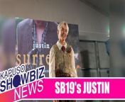SB19&#39;s Justin has finally made his debut as a solo recording artist with the release of his first single &#92;