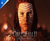GreedFall 2 - The Uprooting &#124; PS5 Games&#60;br/&#62;&#60;br/&#62;GreedFall makes its highly anticipated return to the spotlight with the captivating Uprooting Trailer.&#60;br/&#62; &#60;br/&#62;Immerse yourself in the world of GreedFall and play as a native from Teer Fradee who has endured the violence and persecution inflicted upon their people.&#60;br/&#62; &#60;br/&#62;Explore the vast universe that GreedFall 2 has to offer as you set foot on the Old Continent to discover many regions you haven’t seen before.&#60;br/&#62;&#60;br/&#62;Greedfall 2 will be available on Playstation 5.