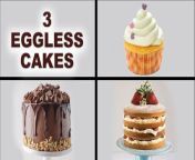 #egglesscake #chocolatebrownie #cupcake&#60;br/&#62;Learn 3Delicious Eggless Cakes Recipes by Kitchen Queen Chef Garima Gupta. &#60;br/&#62;&#60;br/&#62;1. Chocolate Brownie Cake 00:13&#60;br/&#62;2. Vanilla Sponge Cake 08:06&#60;br/&#62;3. Cup Cake 19:26&#60;br/&#62;&#60;br/&#62;3 eggless cakes recipes,Chocolate cake,Chocolate Brownie Cake,Cup cake,Sponge Cake,Vanilla sponge Cake,Garima Gupta,Gg platter,Eggless chocolate cake,Eggless biscuit cake, f3 recipes, Eggless pancakes,Instant mug cake,Instant chocolate cake,Chocolate Brownie,How to make brownies,Chocolate Brownie recipe,Cakes recipe without oven,Chocolate cake without oven,Brownie without oven,Pressure cooker cake,Cakes at home,Homemade cake recipe,brownie recipe without oven&#60;br/&#62;&#60;br/&#62;Presenting GG&#39;s Platter, an unique cookery show with a superb blend of Instant Recipes, Culinary Expert Tips, Fun &amp; Amusement with the - winner of MALLIKA e KITCHEN 2012 (&#92;