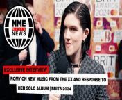 Romy on new music from The XX and response to her solo album | BRITs 2024 from ဖိလစ်ပိုင်လိုးကား girl xx