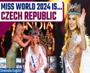 Watch the crowning moment of Krystyna Pyszkova from Czech Republic as she clinches the prestigious Miss World 2024 title in Mumbai! Witness the excitement as Sini Shetty represents India and Miss Lebanon grabs the first runner-up spot. Stay tuned for exclusive highlights and behind-the-scenes action from the star-studded event! &#60;br/&#62; &#60;br/&#62; &#60;br/&#62;#MissWorld2024 #CzechRepublic #KrystynaPyszkova #71stMissWorld #MissWorldMumbai #KrystynaPyszkovawinsMissWorld #MissWorldCzechRepublic&#60;br/&#62;~HT.178~PR.274~ED.103~GR.121~