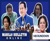 Here are this week&#39;s #MBRundown Top Stories from March 2 - 8, 2024:&#60;br/&#62;&#60;br/&#62;1. PCG ship sustains minor damage after collision with China vessel during resupply mission&#60;br/&#62;2. Senate panel orders arrest of Quiboloy, Sen. Padilla blocks arrest order&#60;br/&#62;3. Two Filipino seafarers killed, 2 others injured in Houthi missile attack&#60;br/&#62;4. PAGASA: Warm, dry season to commence soon&#60;br/&#62;5. Cannes film festival best actress Jaclyn Jose passes away, 60&#60;br/&#62;