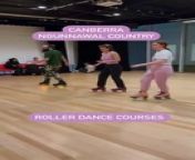 Rollerfit wil be directing all the action at the roller disco, events and classes at The Vault in Fyshwick in July. Footage: Rollerfit