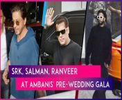 The pre-wedding festivities for Anant Ambani and Radhika Merchant in Jamnagar officially ended on March 3, but the celebrations continued. Well, as Bollywood A-listers, including Shah Rukh Khan, Salman Khan, and Ranveer Singh, were recently spotted back in the city for a special event hosted by the Ambanis. The B-town stars were also seen performing at the celebrations.&#60;br/&#62;