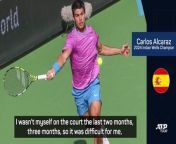 The Spaniard says he rediscovered his enthusiasm for the sport after a difficult 2024
