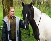 Shannon Taylor with her horse Splodge.She was riding near Bee Fold Lane, Atherton, last month when motorbike riders approached her, revved their engine and caused the horse to bolt.She was thrown to the ground and suffered serious injuries.She&#39;s now off work while she recovers.Police are appealing for help to identify the motorbike riders.