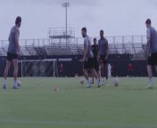Inter Miami stars struggle through ‘two-ball rondo’ training drill from miami sm