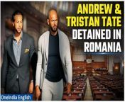 Social media influencers Andrew and Tristan Tate have been detained in Romania following an arrest warrant issued by the UK. The charges of s-exual aggression date back to between 2012 and 2015. Stay tuned for updates on this developing story. &#60;br/&#62; &#60;br/&#62;#AndrewTate #TristanTate #AndrewTristan #TateBrothers #Romania #UnitedKingdom #UKArrest #AndreTateArrested #AndreTateCase #OneindiaNews&#60;br/&#62;~HT.97~PR.274~ED.194~