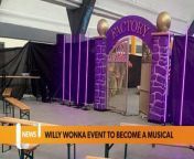 The viral Willy Wonka event that took place in Glasgow is being made into a musical parody by a group of high profile creatives.