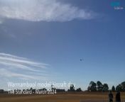 Model aircraft come and fly day from peach model nude