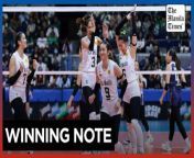 Lady Spikers assert mastery over Lady Bulldogs&#60;br/&#62;&#60;br/&#62;For the fifth straight time, the De La Salle Lady Spikers denied the NU Lady Bulldogs, 15-25, 25-19, 18-25, 25-19, 15-12, at the Smart Araneta Coliseum on Saturday, March 16, 2024. La Salle closed its UAAP Season 86 women&#39;s volleyball first round campaign with four straight wins and improved to solo second with a 6-1 slate. NU saw its 5-game winning-run come to an end, falling to third place with a 5-2 record.&#60;br/&#62;&#60;br/&#62;Video by Niel Victor Masoy&#60;br/&#62;&#60;br/&#62;Subscribe to The Manila Times Channel - https://tmt.ph/YTSubscribe&#60;br/&#62; &#60;br/&#62;Visit our website at https://www.manilatimes.net&#60;br/&#62; &#60;br/&#62; &#60;br/&#62;Follow us: &#60;br/&#62;Facebook - https://tmt.ph/facebook&#60;br/&#62; &#60;br/&#62;Instagram - https://tmt.ph/instagram&#60;br/&#62; &#60;br/&#62;Twitter - https://tmt.ph/twitter&#60;br/&#62; &#60;br/&#62;DailyMotion - https://tmt.ph/dailymotion&#60;br/&#62; &#60;br/&#62; &#60;br/&#62;Subscribe to our Digital Edition - https://tmt.ph/digital&#60;br/&#62; &#60;br/&#62; &#60;br/&#62;Check out our Podcasts: &#60;br/&#62;Spotify - https://tmt.ph/spotify&#60;br/&#62; &#60;br/&#62;Apple Podcasts - https://tmt.ph/applepodcasts&#60;br/&#62; &#60;br/&#62;Amazon Music - https://tmt.ph/amazonmusic&#60;br/&#62; &#60;br/&#62;Deezer: https://tmt.ph/deezer&#60;br/&#62;&#60;br/&#62;Tune In: https://tmt.ph/tunein&#60;br/&#62;&#60;br/&#62;#themanilatimes &#60;br/&#62;#philippines&#60;br/&#62;#volleyball &#60;br/&#62;#sports&#60;br/&#62;
