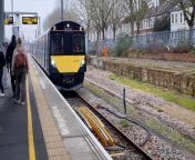A rapid-charging battery train trial, which could help end diesel operations on branch lines, has been launched in west London.&#60;br/&#62;&#60;br/&#62;Great Western Railway (GWR) is conducting a 12-month pilot of the technology on the two-and-a-half-mile Greenford branch line in west London.&#60;br/&#62;&#60;br/&#62;At West Ealing, the former London Underground District line train is charged for three and a half minutes before restarting its journey.&#60;br/&#62;&#60;br/&#62;