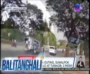 Nauwi sa trahedya ang pagtatapos ng isang outing sa Cavite.&#60;br/&#62;&#60;br/&#62;&#60;br/&#62;Balitanghali is the daily noontime newscast of GTV anchored by Raffy Tima and Connie Sison. It airs Mondays to Fridays at 10:30 AM (PHL Time). For more videos from Balitanghali, visit http://www.gmanews.tv/balitanghali.&#60;br/&#62;&#60;br/&#62;#GMAIntegratedNews #KapusoStream&#60;br/&#62;&#60;br/&#62;Breaking news and stories from the Philippines and abroad:&#60;br/&#62;GMA Integrated News Portal: http://www.gmanews.tv&#60;br/&#62;Facebook: http://www.facebook.com/gmanews&#60;br/&#62;TikTok: https://www.tiktok.com/@gmanews&#60;br/&#62;Twitter: http://www.twitter.com/gmanews&#60;br/&#62;Instagram: http://www.instagram.com/gmanews&#60;br/&#62;&#60;br/&#62;GMA Network Kapuso programs on GMA Pinoy TV: https://gmapinoytv.com/subscribe