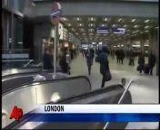 Police patrolled transport hubs across London on Friday amid continuing fears of a terrorist attack.