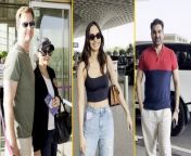 Catch The starry airport arrival visuals as B-Town celebs including Preity Zinta, Manushi Chhillar &amp; Arbaaz Khan spotted at Mumbai Airport in full style &amp; swag.