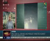 Iran launched hundreds of drones and missiles against occupied territories and Israeli positions. Our correspondent in Damascus, Syria, Hisham Wannous sent the following report with more details on the current situation. teleSUR
