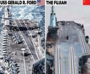 From the &#36;13 billion USS Gerald R. Ford to the Chinese Fujian carrier, a high-stakes race is underway between the US and China for aircraft carriers. We compare the two superpowers&#39; fleets, their capabilities, and missions.