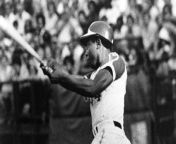 This Day in History: , Hank Aaron Breaks Babe Ruth’s &#60;br/&#62;All-Time Home Run Record.&#60;br/&#62;April 8, 1974.&#60;br/&#62;Aaron hit his 715th home run &#60;br/&#62;to earn the new record in front of &#60;br/&#62;a crowd of 53,775 in Atlanta.&#60;br/&#62;He hit the record-breaking homer &#60;br/&#62;off a pitch from LA Dodgers&#39; Al Downing.&#60;br/&#62;The extraordinary achievement &#60;br/&#62;would remain in place until 2007.&#60;br/&#62;Aaron made his major league debut &#60;br/&#62;with the Milwaukee Braves in 1954.&#60;br/&#62;Over the span of his 23-year career, &#60;br/&#62;Aaron played for the Braves in both Milwaukee and &#60;br/&#62;Atlanta. He ended his career with the Milwaukee Brewers.&#60;br/&#62;When he retired in 1976, &#60;br/&#62;he had 755 home runs. &#60;br/&#62;He was inducted into the &#60;br/&#62;Baseball Hall of Fame in 1982