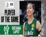 UAAP Player of the Game Highlights: Shevana Laput steps up in Angel Canino's absence as La Salle holds off UP from 10 off sister brother real sex videos mirza