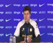 Chelsea boss Mauricio Pochettino updated on the return of Ben Chilwell and other fitness issues ahead of their Premier League clash with Everton and spoke on the injury crisis at the club&#60;br/&#62;Cobham, London, UK