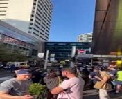 WATCH: The scene outside Westfield Bondi Junction following a major emergency involving several victims suffering stab and &#92;