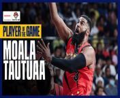 PBA Player of the Game Highlights: Mo Tautuaa's huge 4th quarter showing propels San Miguel past Terrafirma from oy mo