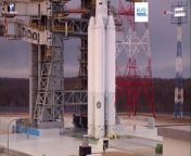 National space agency Roscosmos said the launch attempt will be postponed for at least one day.