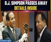 OJ Simpson, the NFL star acquitted of m-rder charges, has died at 76, confirmed by his family on social media. Despite legal controversies, including a civil suit finding him liable for deaths, Simpson&#39;s legacy spans football, acting, and media. Born in San Francisco, he rose to fame at USC, then excelled with the San Francisco 49ers and the Buffalo Bills before transitioning into Hollywood. &#60;br/&#62; &#60;br/&#62;#OJSimpson #NFLStar #NFL #OJSimpsonDead #OJSimpsonnews #Footballnews #Simpsons #Worldnews #Oneindia #Oneindianews &#60;br/&#62;~HT.97~ED.194~