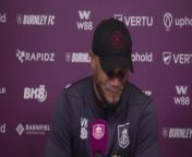Burnley boss Vincent Kompany jokes about receiving a lack of birthday presents on his 38th birthday earlier this week&#60;br/&#62;Burnley, UK