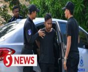 A security guard was charged in the Magistrate&#39;s Court here today with the murder of his six-month-old son.&#60;br/&#62;&#60;br/&#62;Mohamad Aizat Samin, 25, is accused of having murdered Muhammad Aysar Wildan at an apartment in Beranang, between 8pm on April 14 and 7.40am the following day&#60;br/&#62;&#60;br/&#62;WATCH MORE: https://thestartv.com/c/news&#60;br/&#62;SUBSCRIBE: https://cutt.ly/TheStar&#60;br/&#62;LIKE: https://fb.com/TheStarOnline